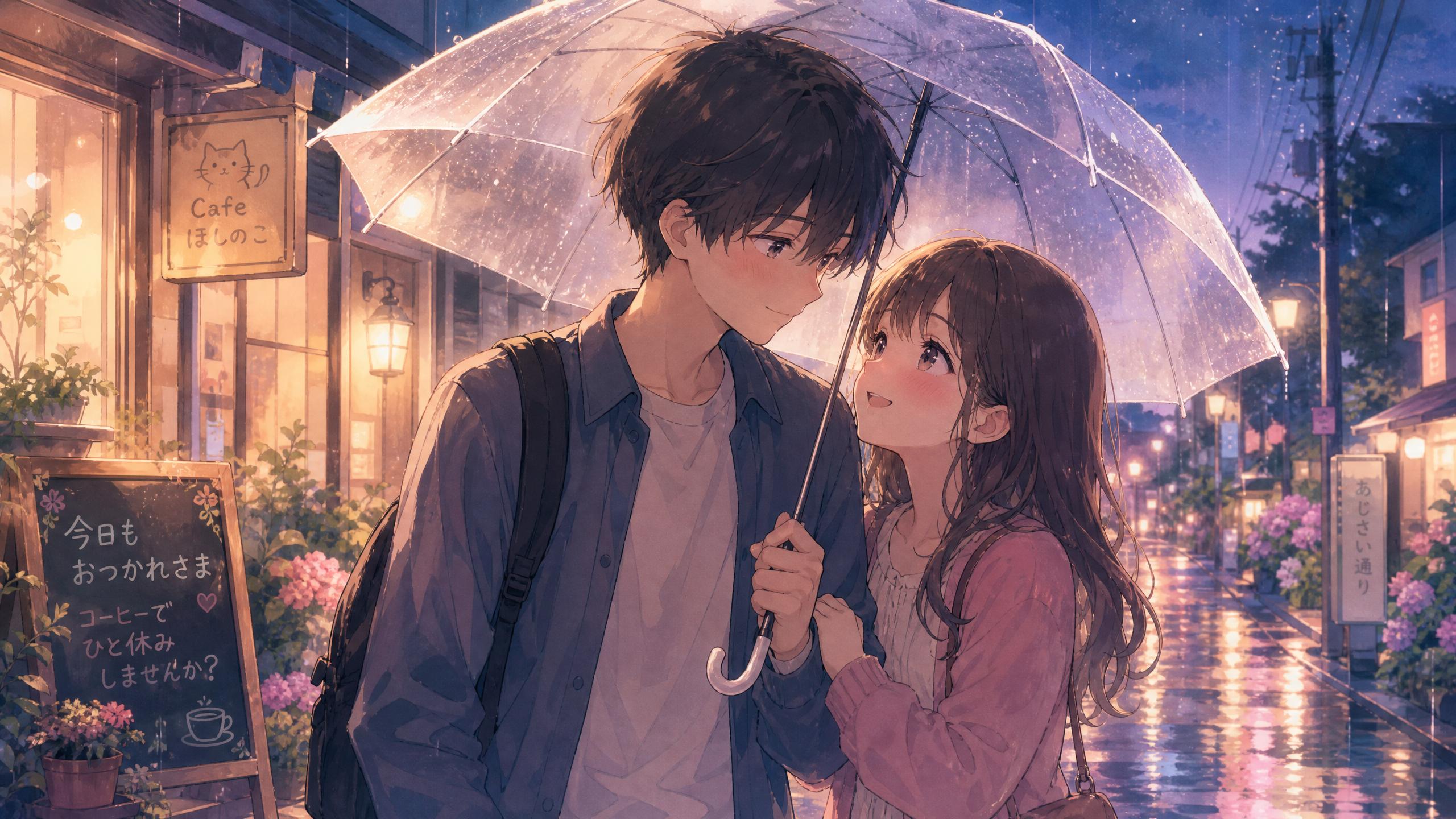 51视频-雨中相遇恋爱教程动漫合集